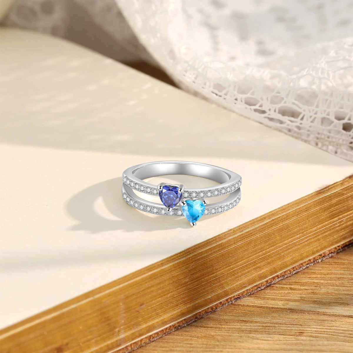 Custom Birthstone Ring