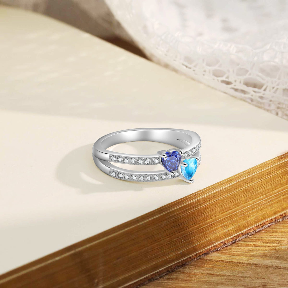 Custom Birthstone Ring