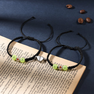 Custom Letter Heart Shaped Bracelet