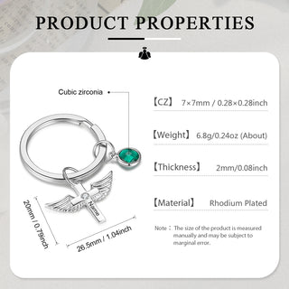 Custom Cross Keychain