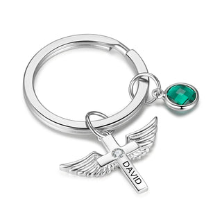 Custom Cross Keychain