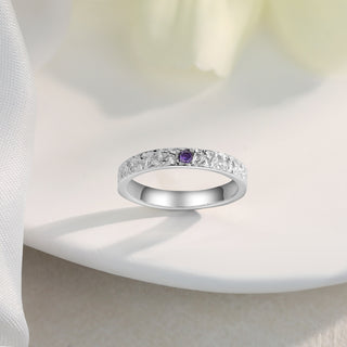 Custom Birthstone Ring