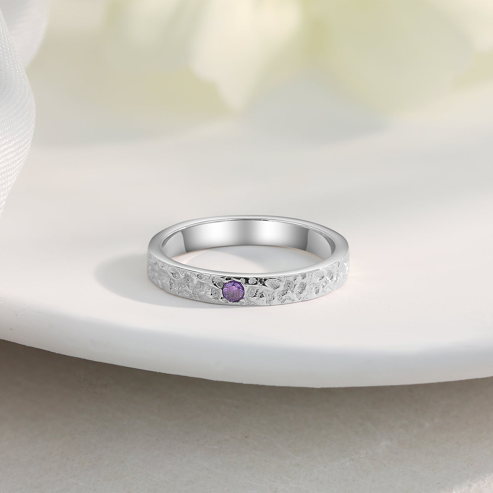 Custom Birthstone Ring