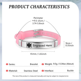 Custom Children Medical Bracelet