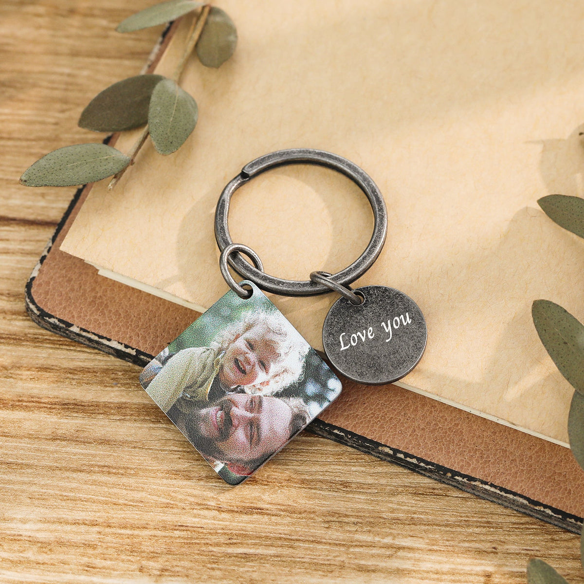 Custom Calendar And Photo Keychain