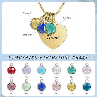 Custom Birthstone Necklace