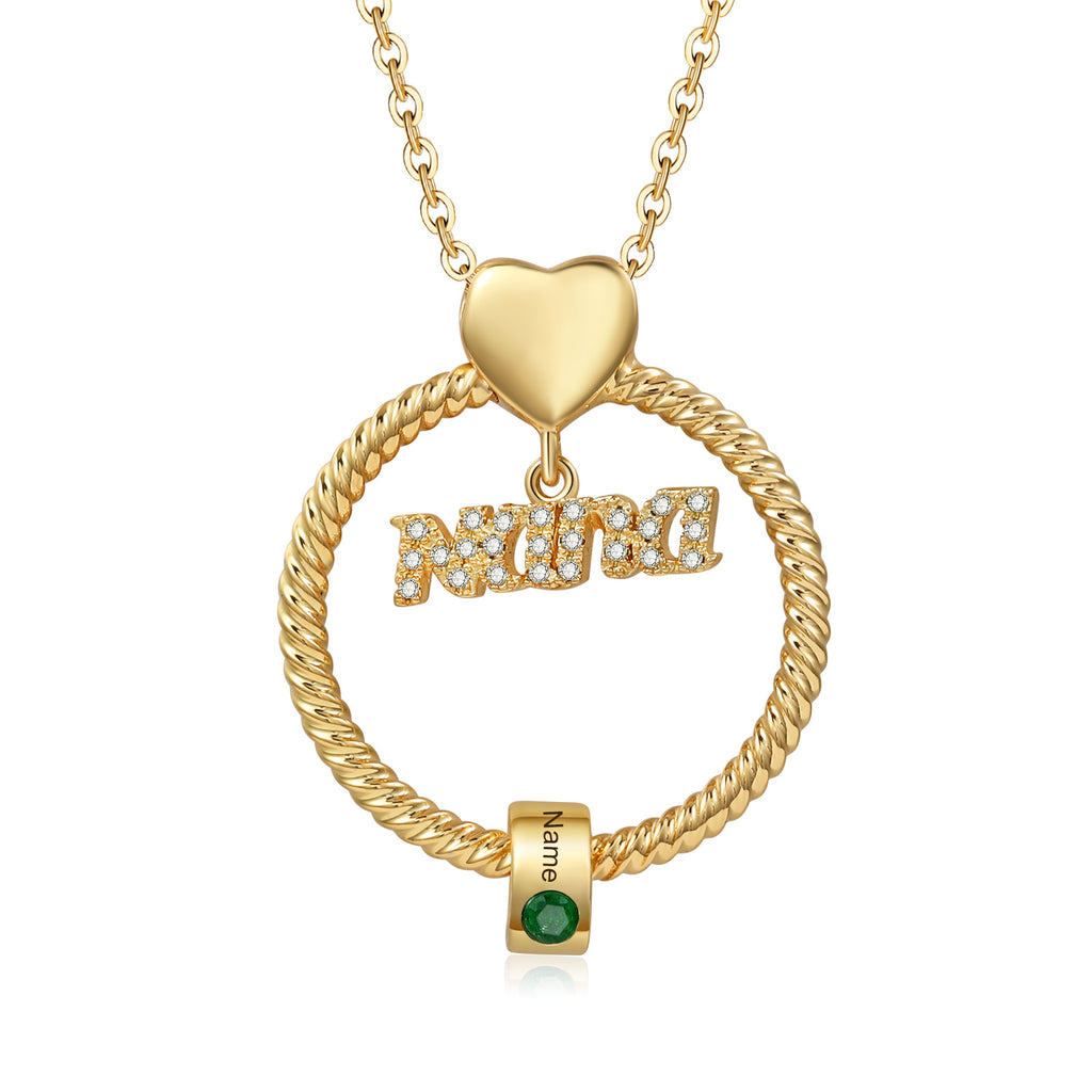 Custom Birthstone Necklace
