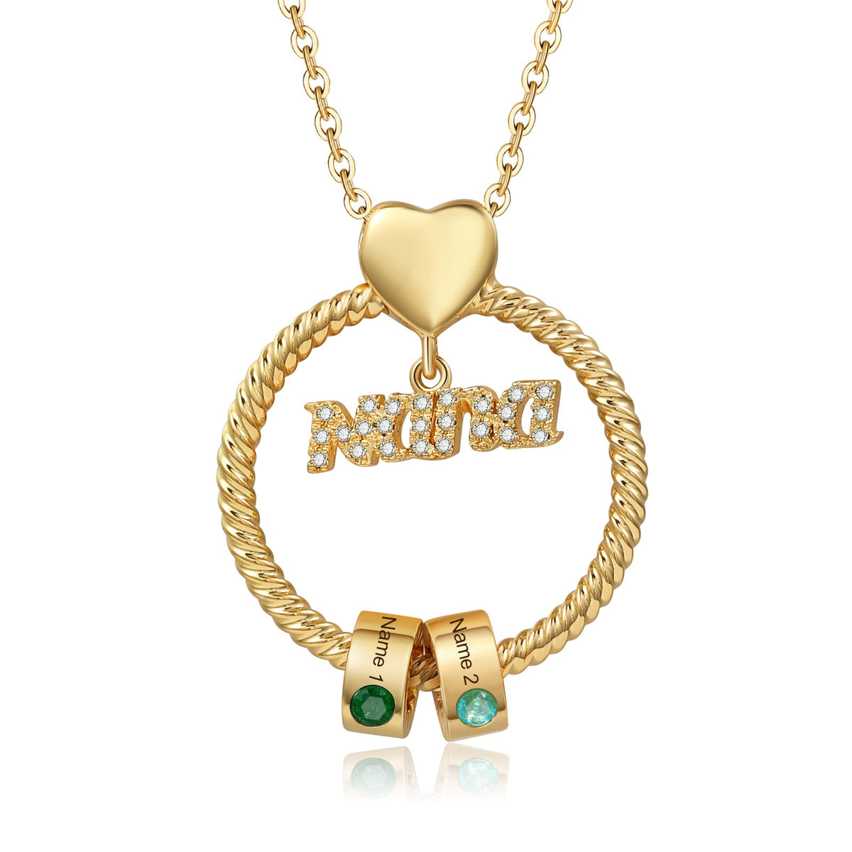 Custom Birthstone Necklace