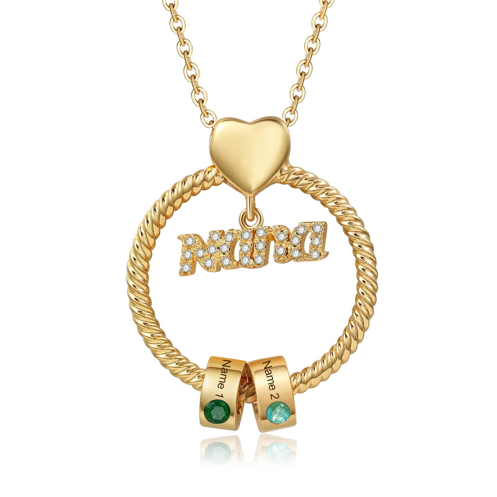 Custom Birthstone Necklace