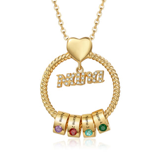 Custom Birthstone Necklace