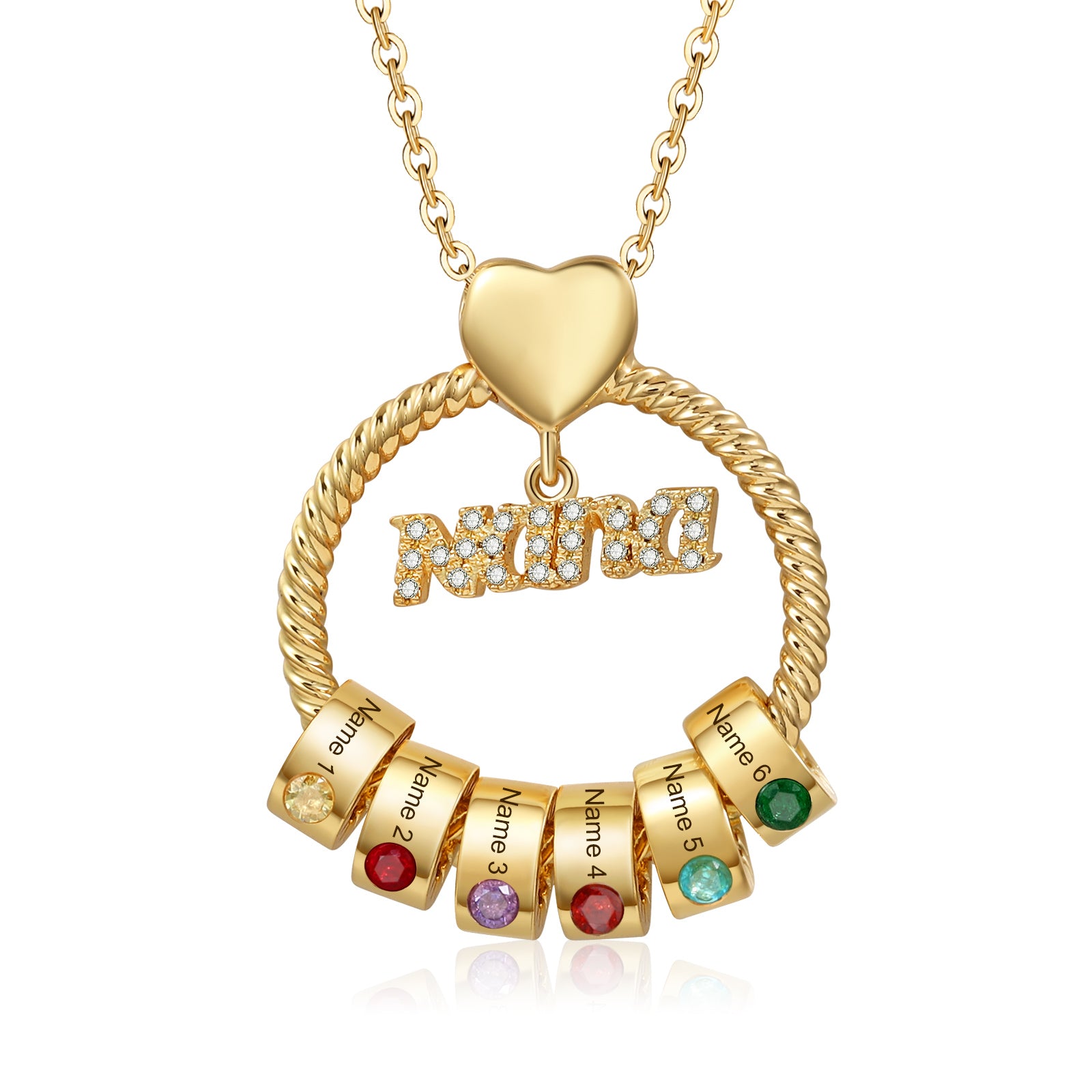 Custom Birthstone Necklace