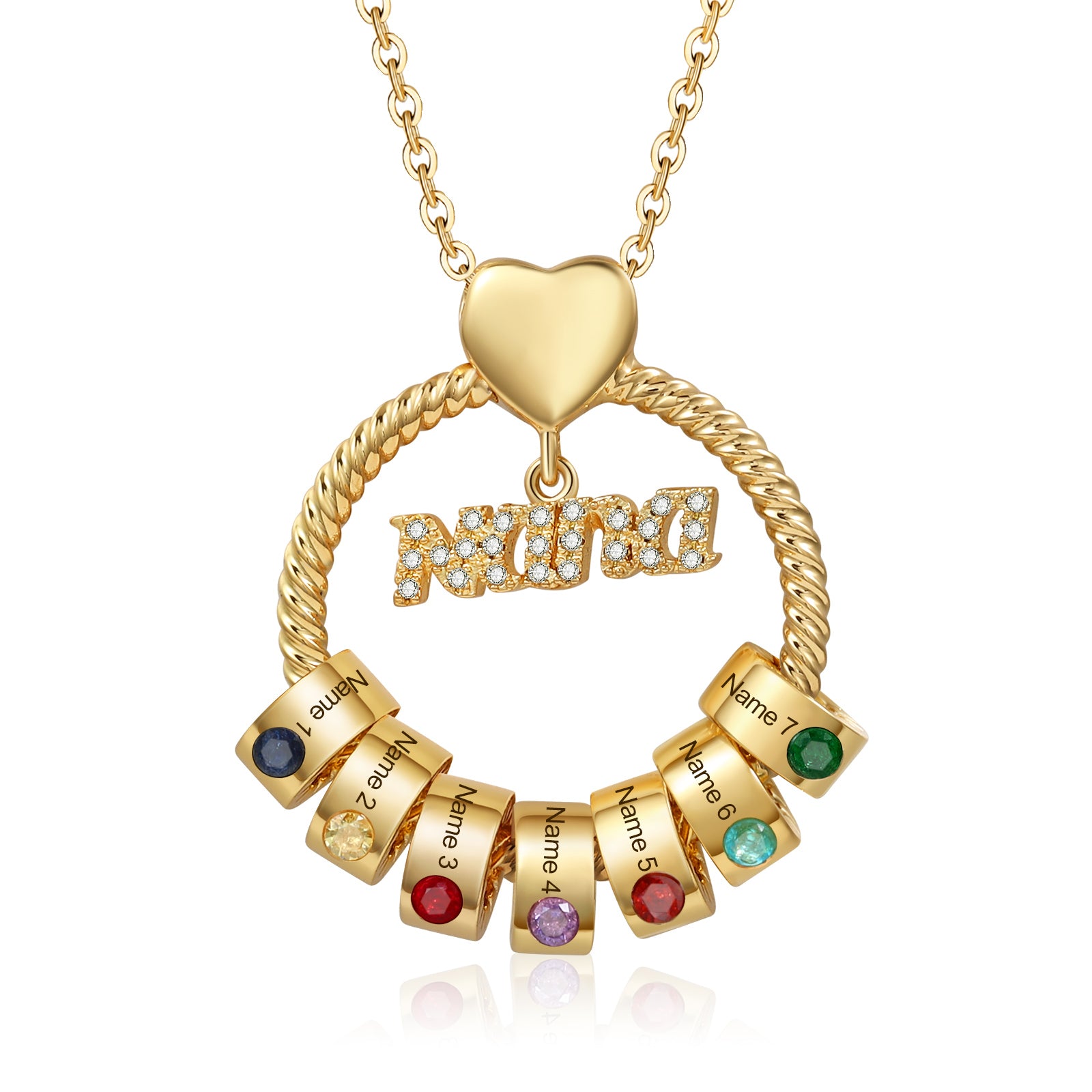 Custom Birthstone Necklace