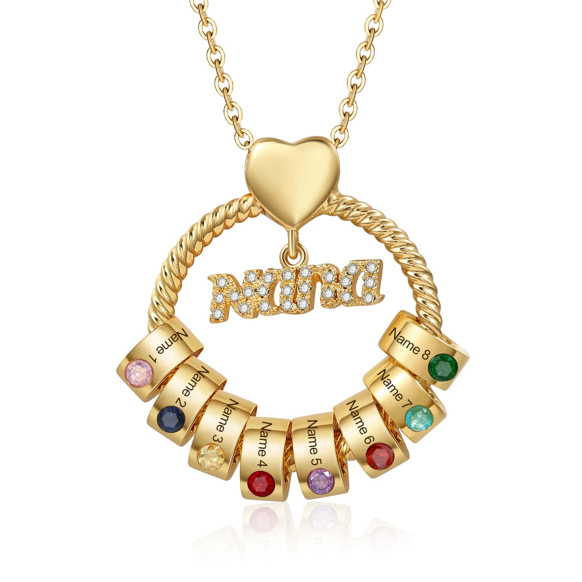 Custom Birthstone Necklace