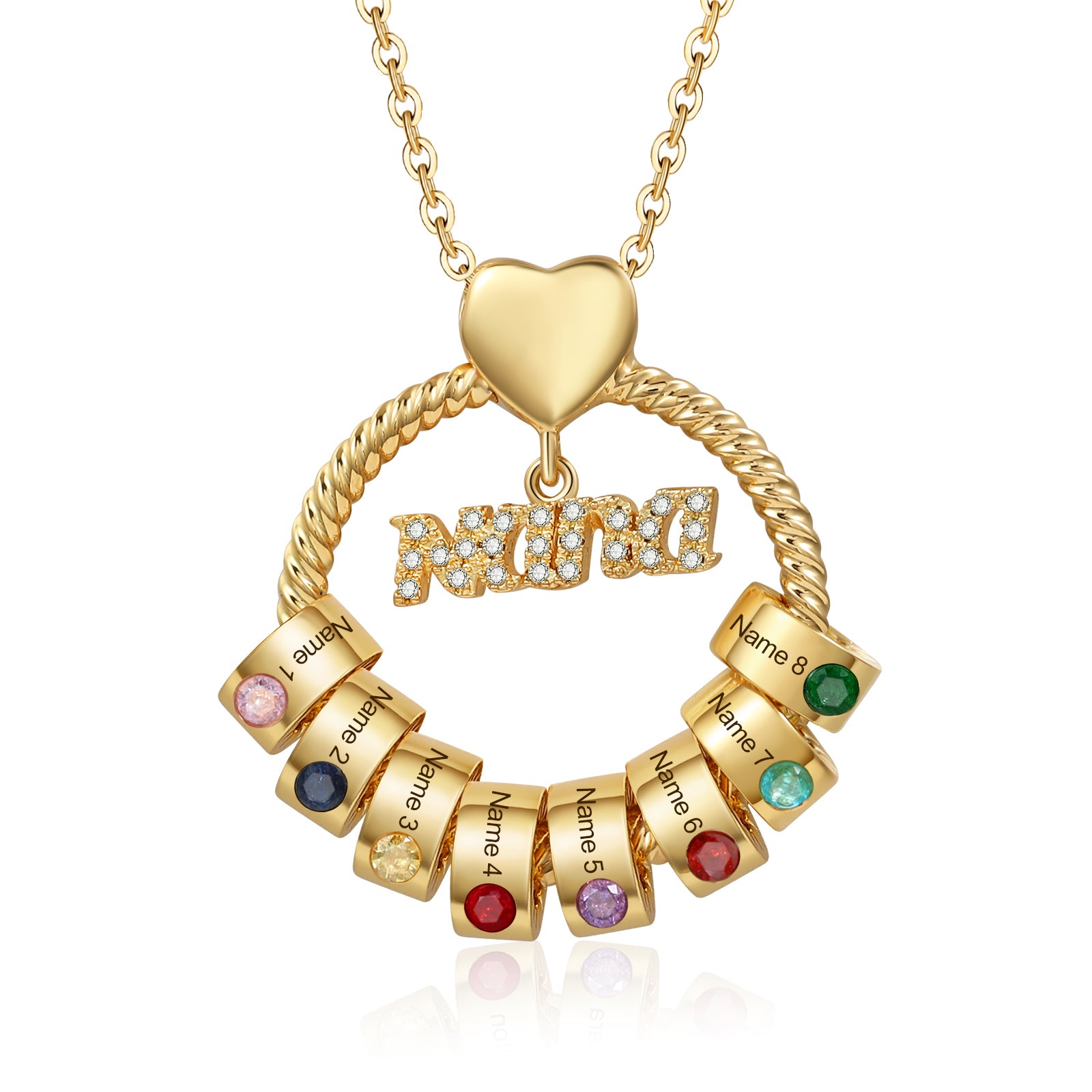 Custom Birthstone Necklace