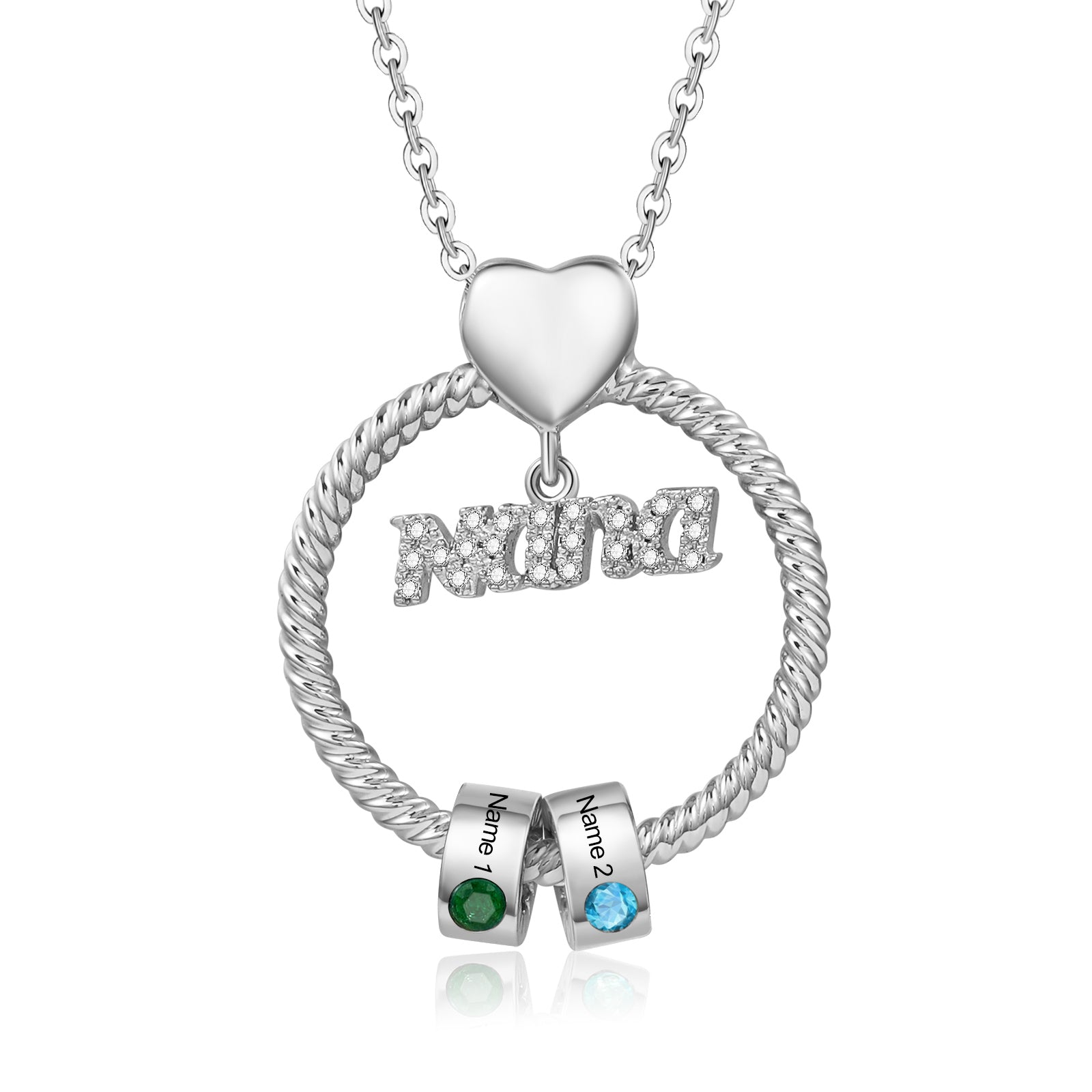 Custom Birthstone Necklace