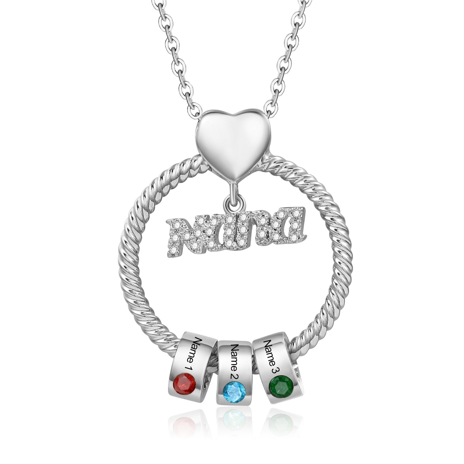 Custom Birthstone Necklace