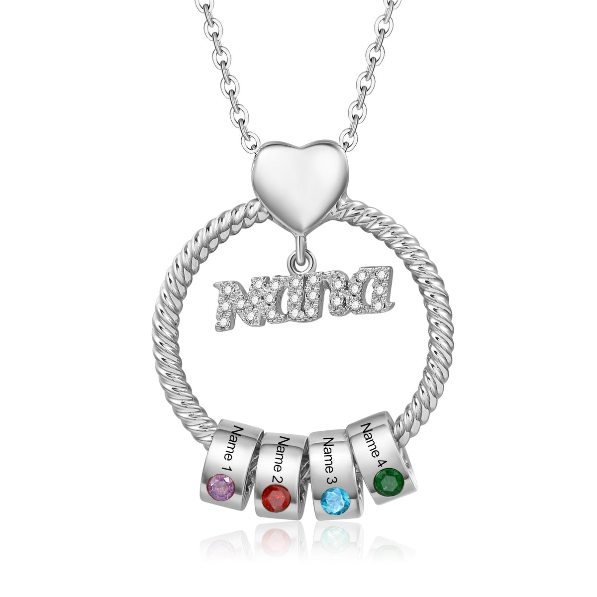 Custom Birthstone Necklace