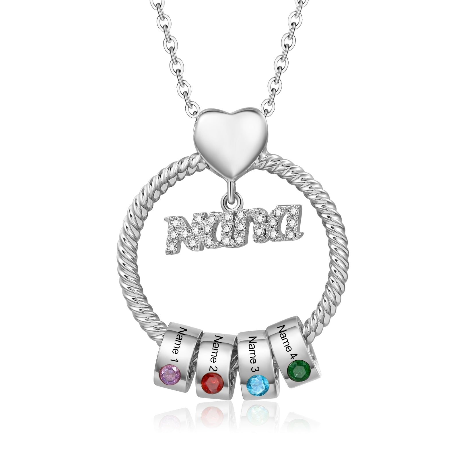 Custom Birthstone Necklace
