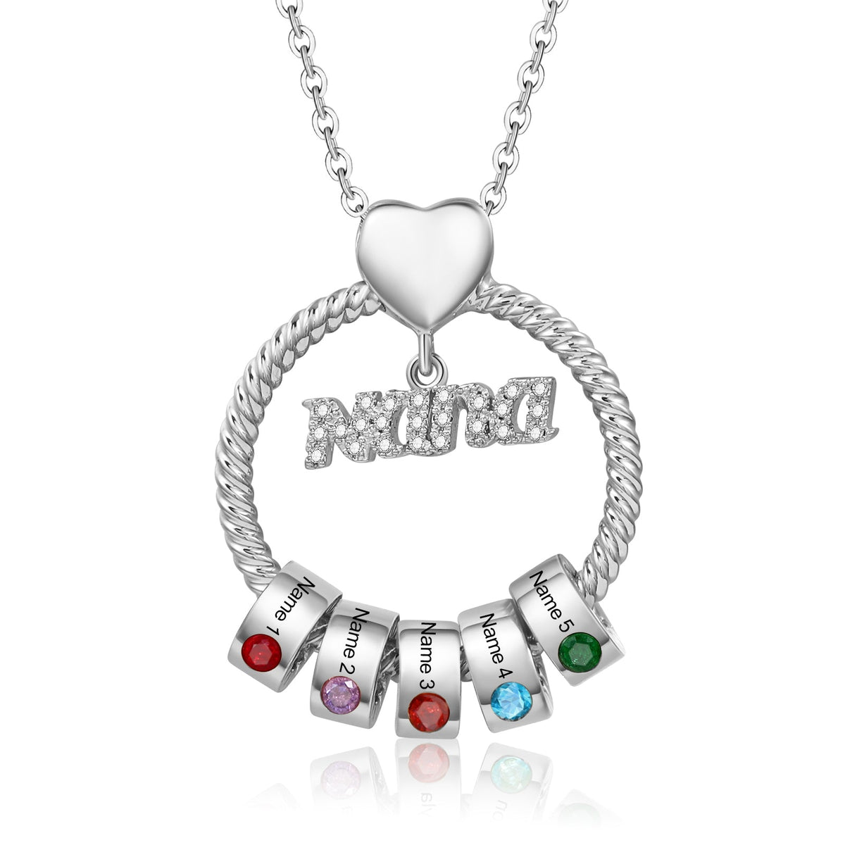 Custom Birthstone Necklace