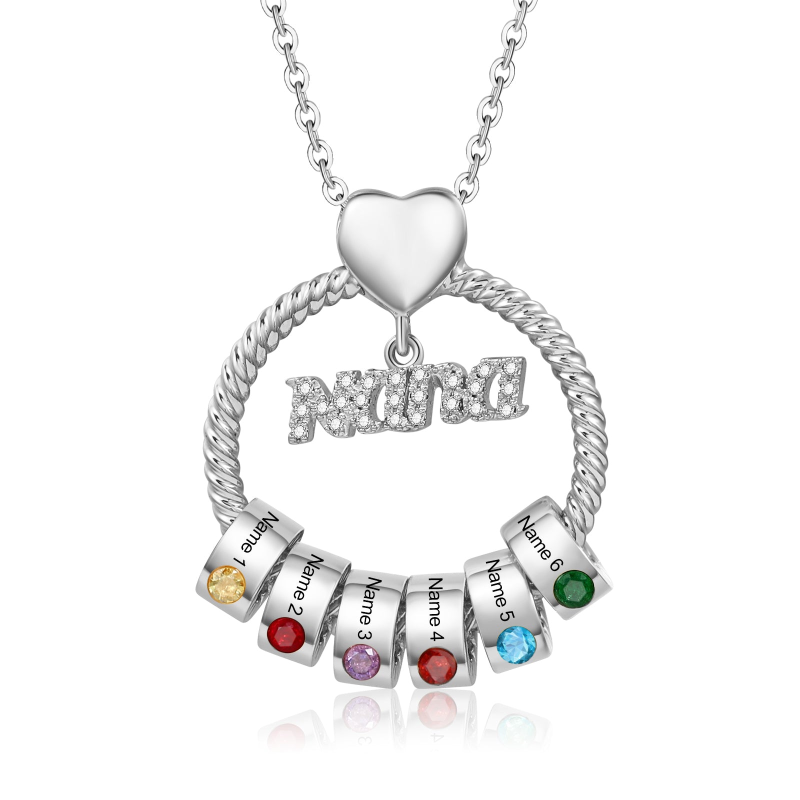Custom Birthstone Necklace
