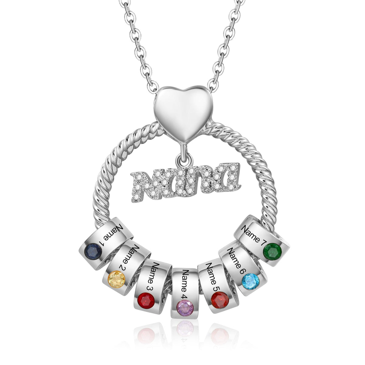 Custom Birthstone Necklace