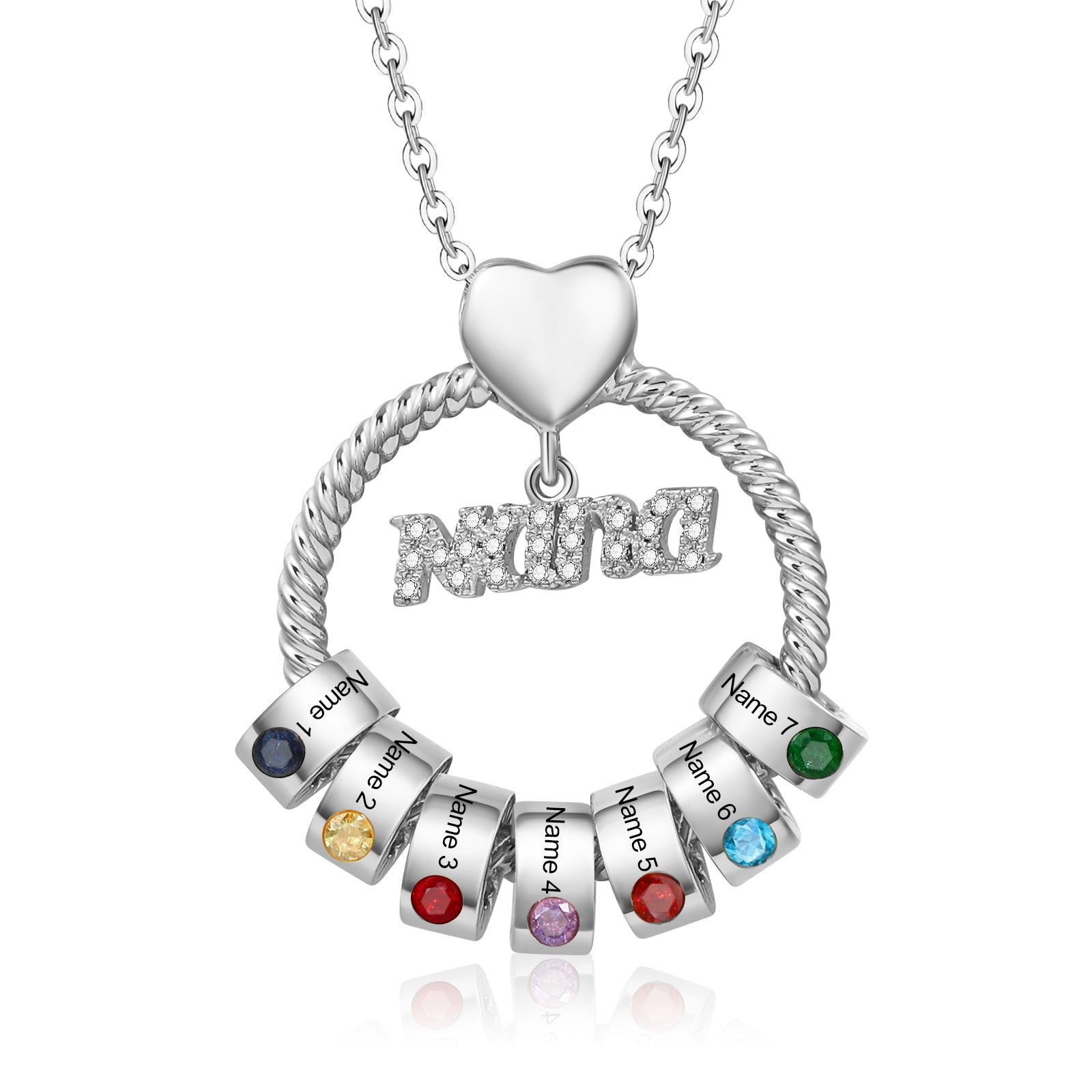 Custom Birthstone Necklace