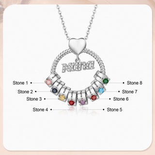 Custom Birthstone Necklace