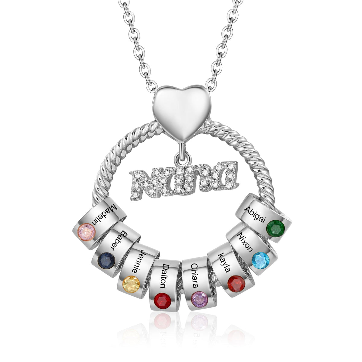 Custom Birthstone Necklace