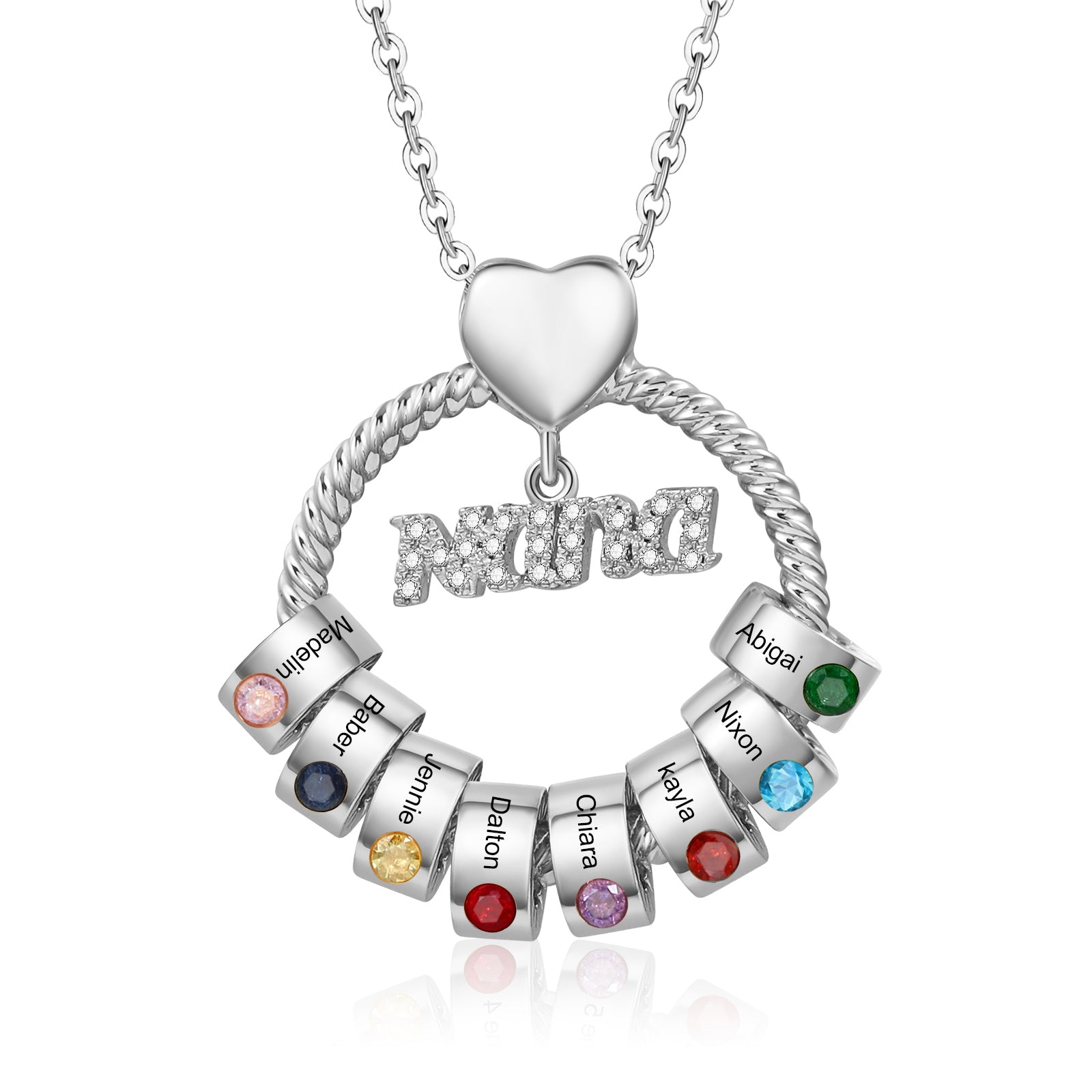 Custom Birthstone Necklace