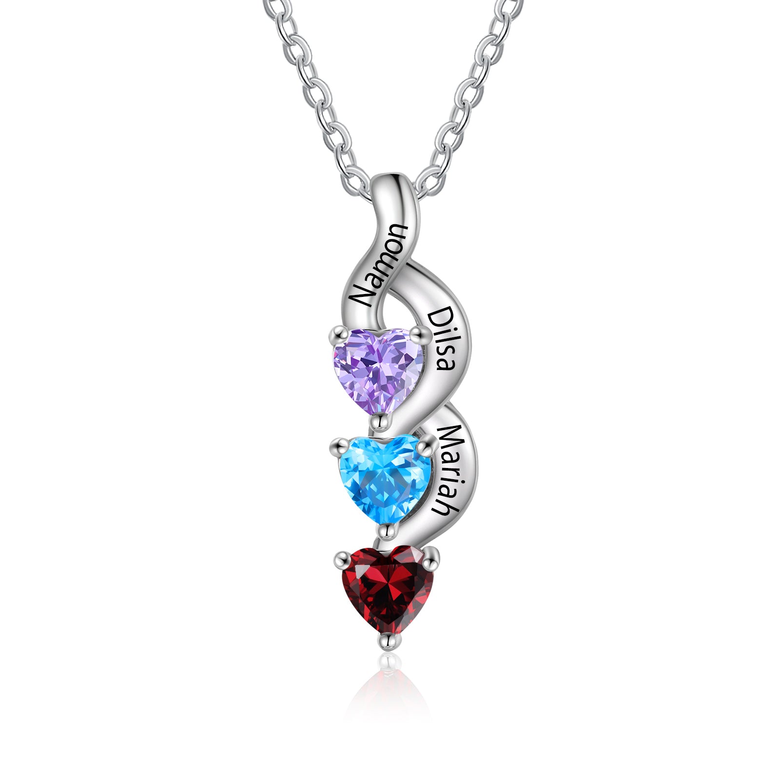 Custom Birthstone Necklace