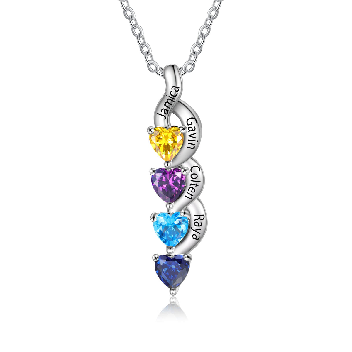 Custom Birthstone Necklace