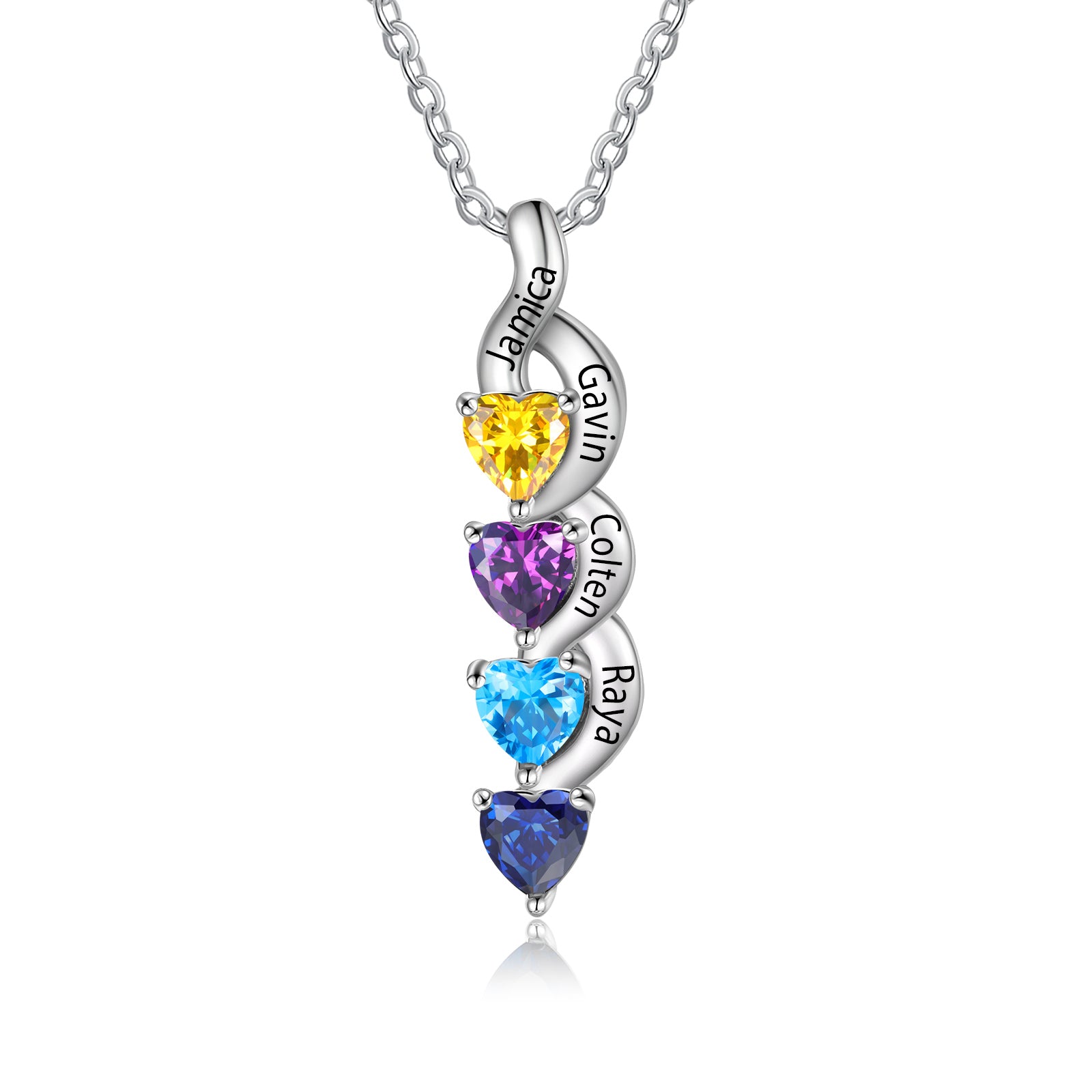 Custom Birthstone Necklace
