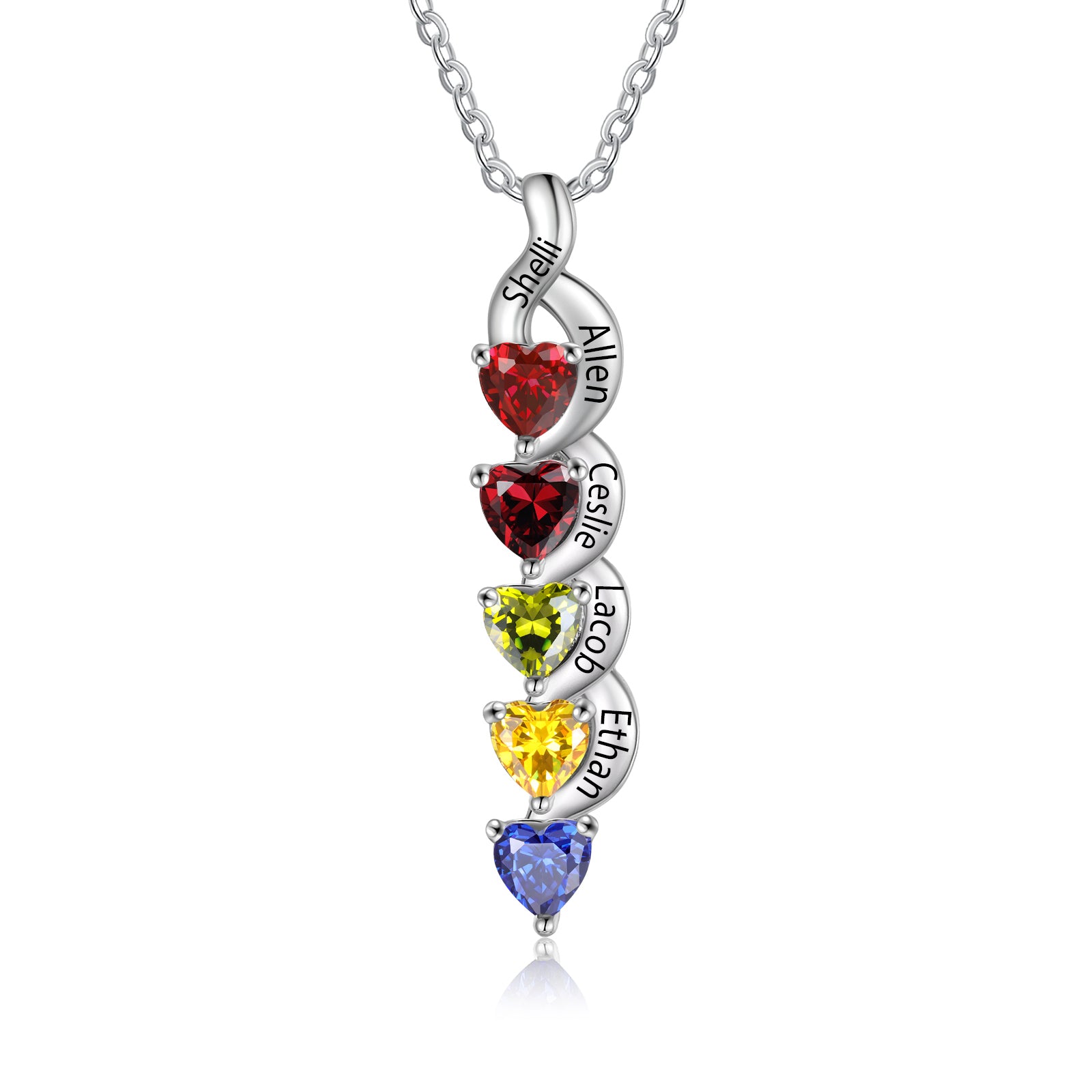 Custom Birthstone Necklace