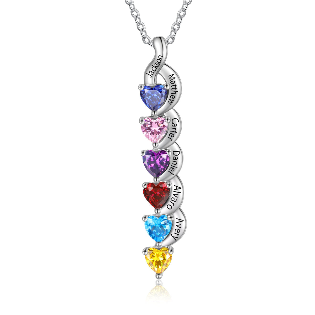 Custom Birthstone Necklace