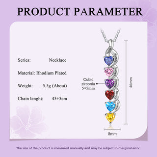 Custom Birthstone Necklace