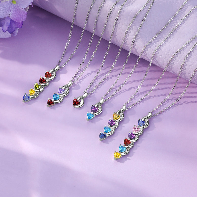 Custom Birthstone Necklace
