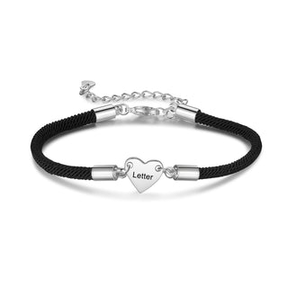 Custom Heart Shaped Bracelet