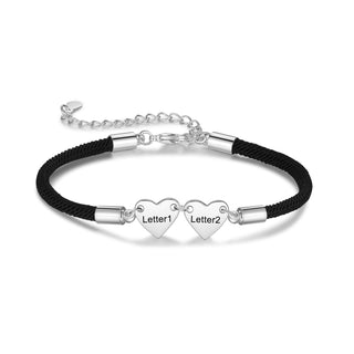 Custom Heart Shaped Bracelet