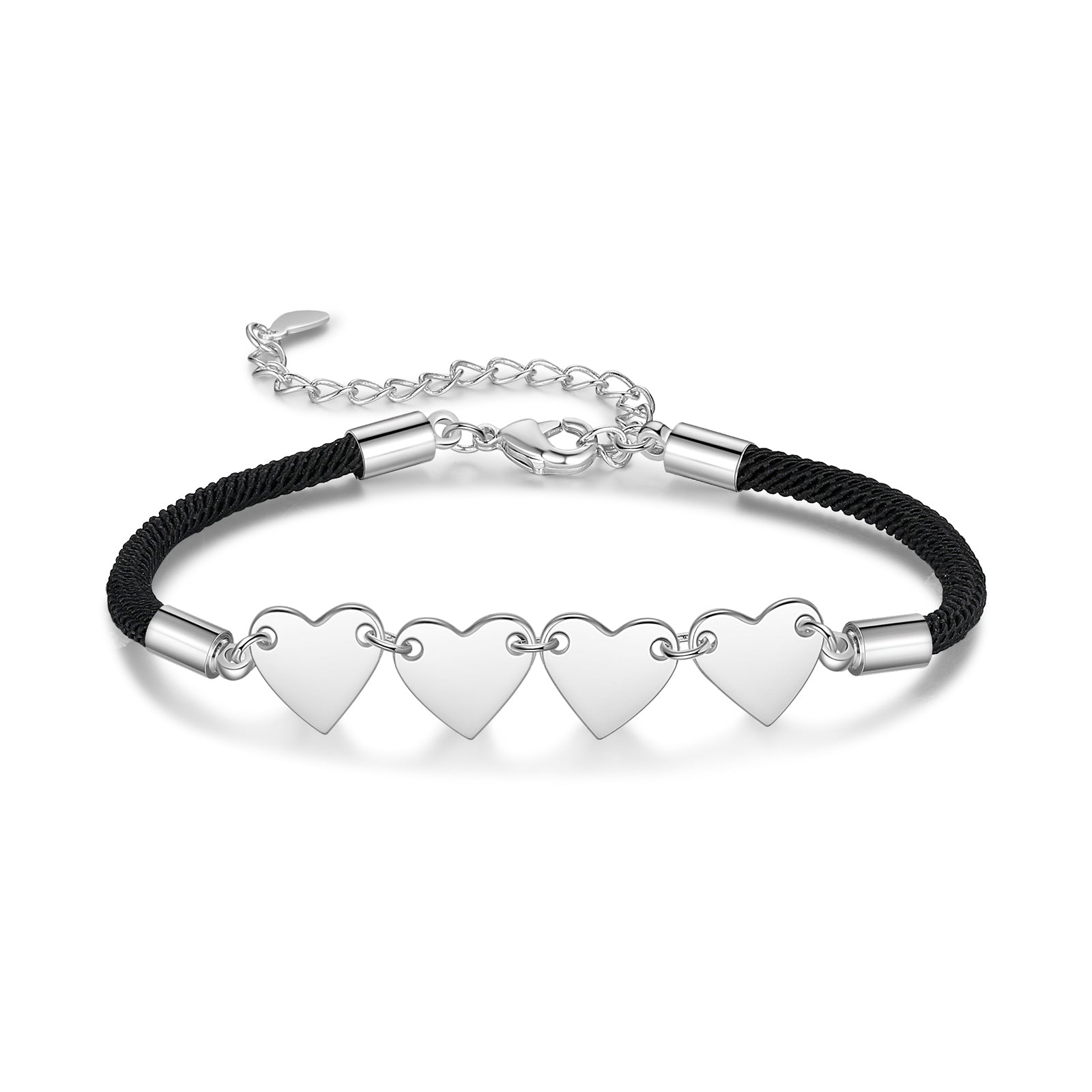 Custom Heart Shaped Bracelet