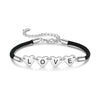 Custom Heart Shaped Bracelet