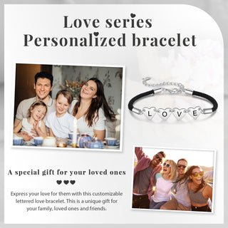 Custom Heart Shaped Bracelet