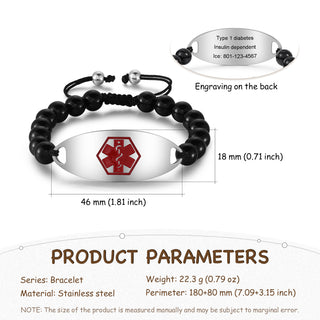 Custom Medical Bracelet