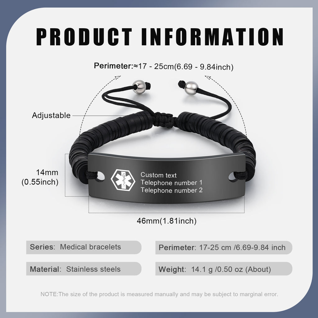 Custom Medical Bracelet