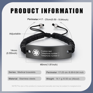 Custom Medical Bracelet