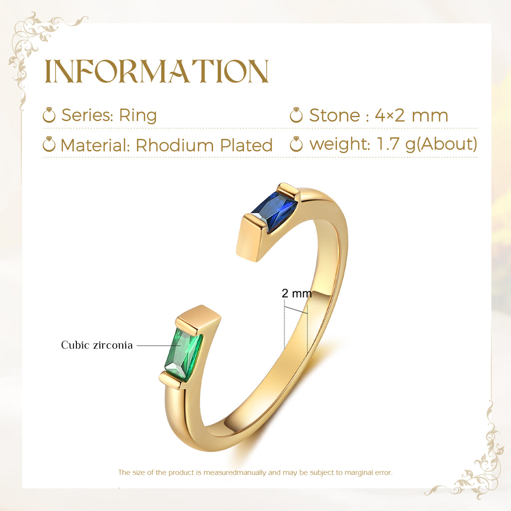 Copper Birthstone Ring