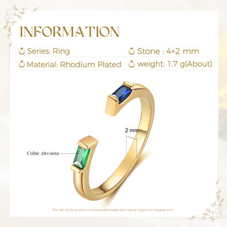 Copper Birthstone Ring