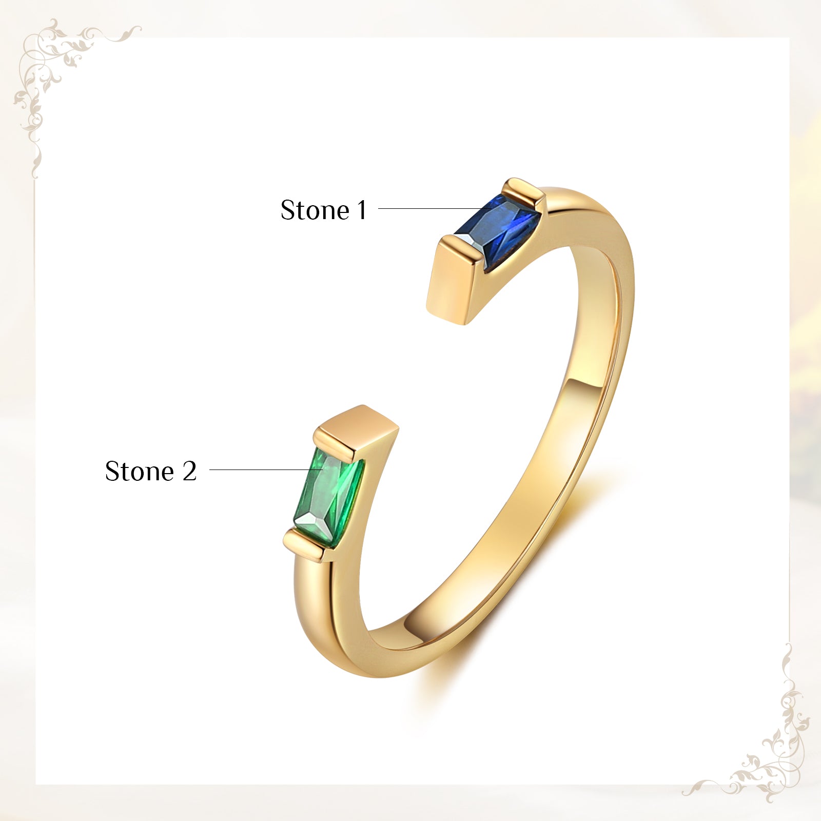 Copper Birthstone Ring