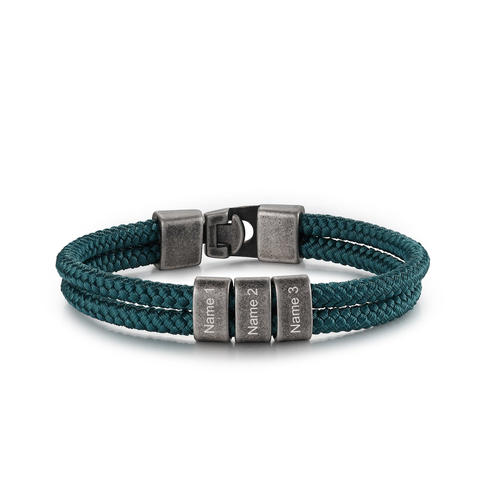 Custom Name Vintage Men Bracelet