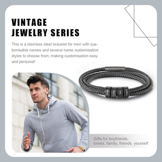 Custom Name Vintage Bracelet