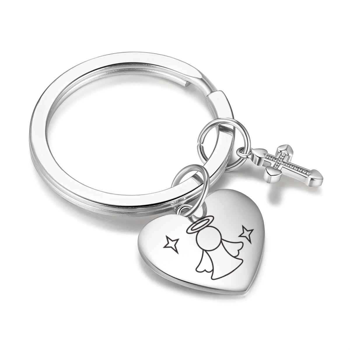Custom Cross Keychain
